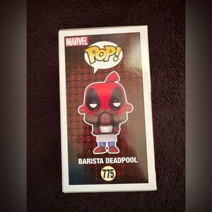 New in Box Barista Deadpool Funko Pop Figurine